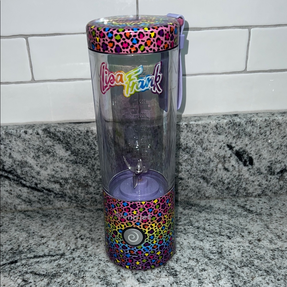 Blendjet Lisa Frank Rainbow Leopard Personal Portable Blender - Never Been Used